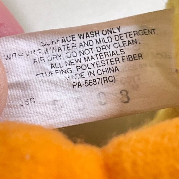 Vintage Talking Tweety Bird Plush Toy 16" Looney Tunes Collectible Yellow & Oran - Picture 11 of 16